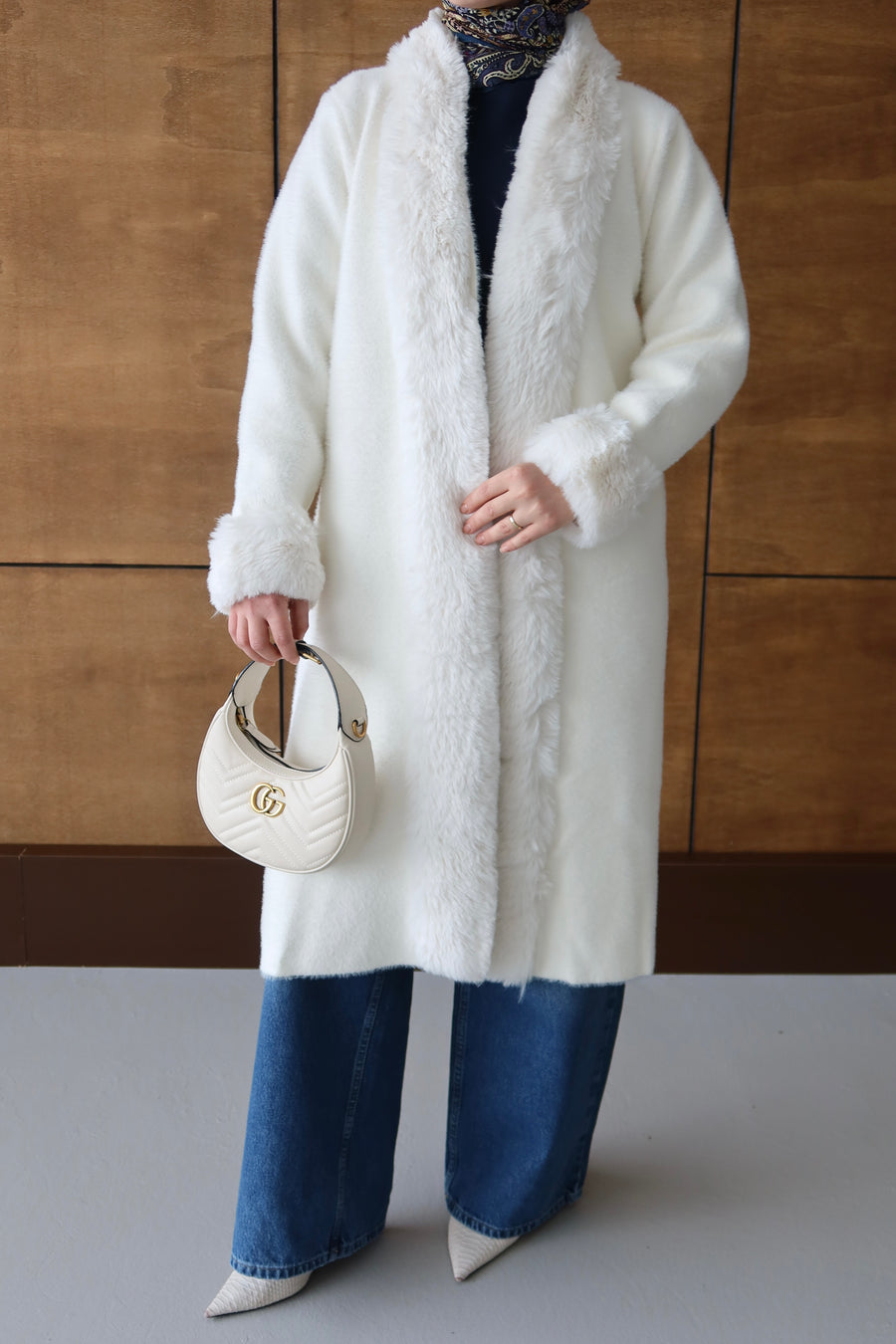 Önü Kürklü Angora Kaban