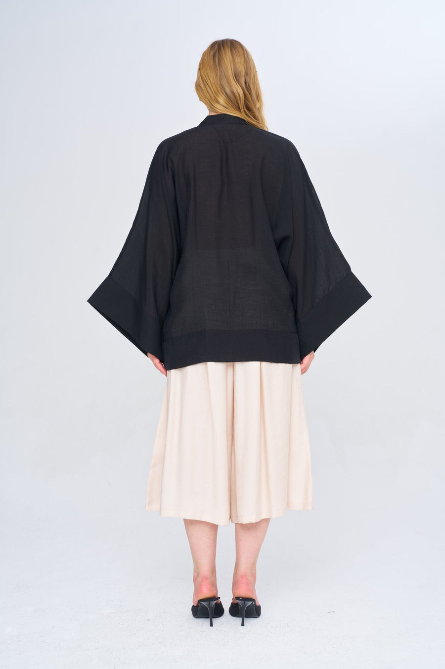 Çin Yaka Oversize Kimono 34991