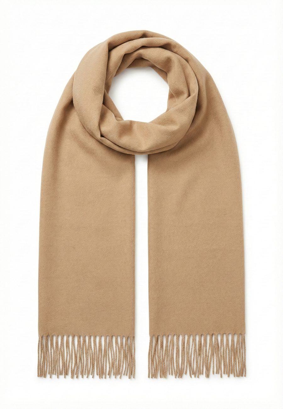 Soft Touch Kaşmir Şal – Bej