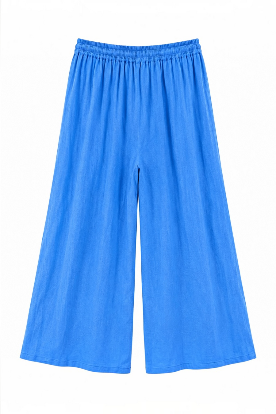 Çiçek Desenli Keten Pantolon 5142