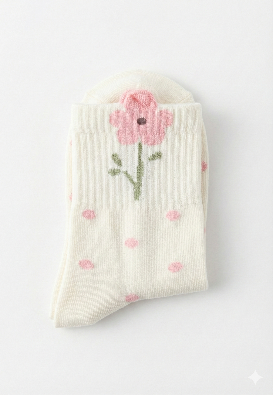 Flower Ultra-Light Çorap