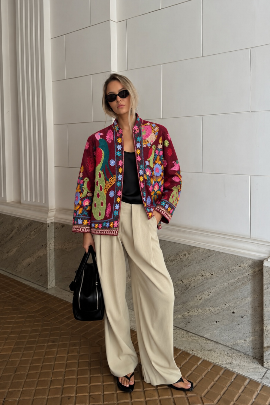 Nakış Detaylı Tasarım Ceket