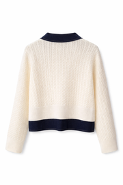 İşlemeli Kot Detaylı Hırka