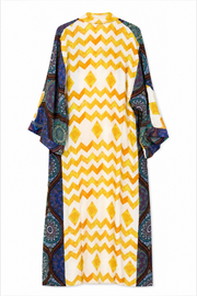 Desenli Vintage Kaftan