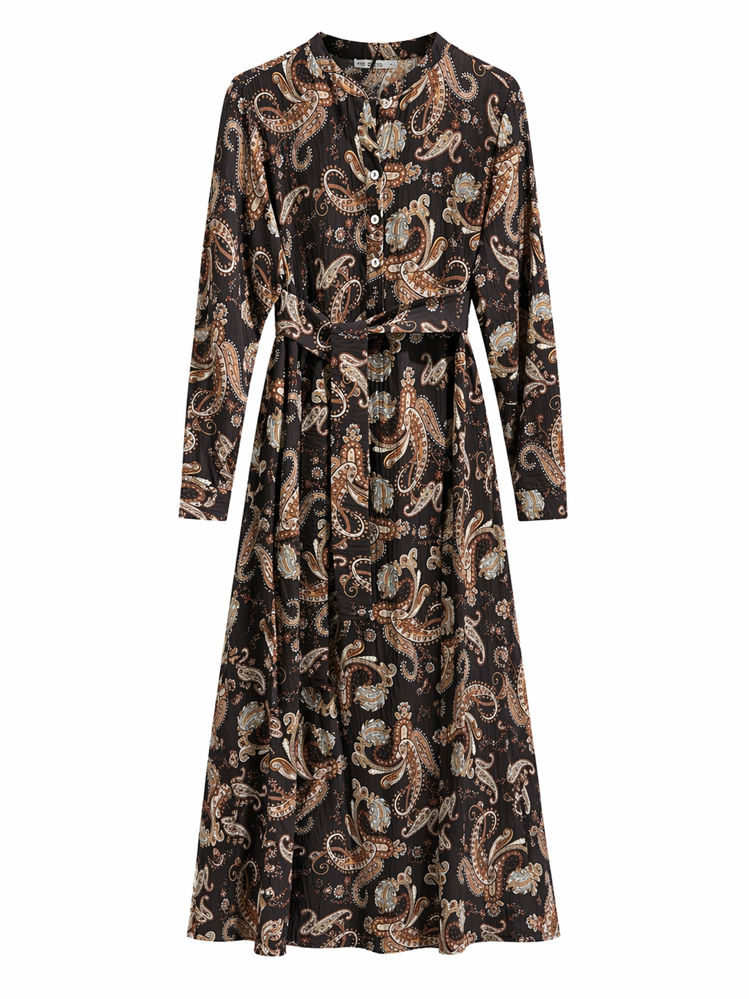 Lilyum Desenli Elbise - Hyl0362