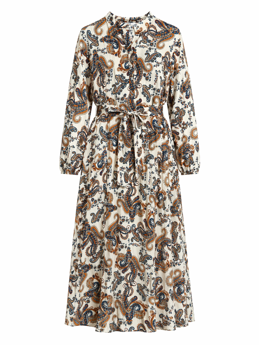 Lilyum Desenli Elbise - Hyl0362
