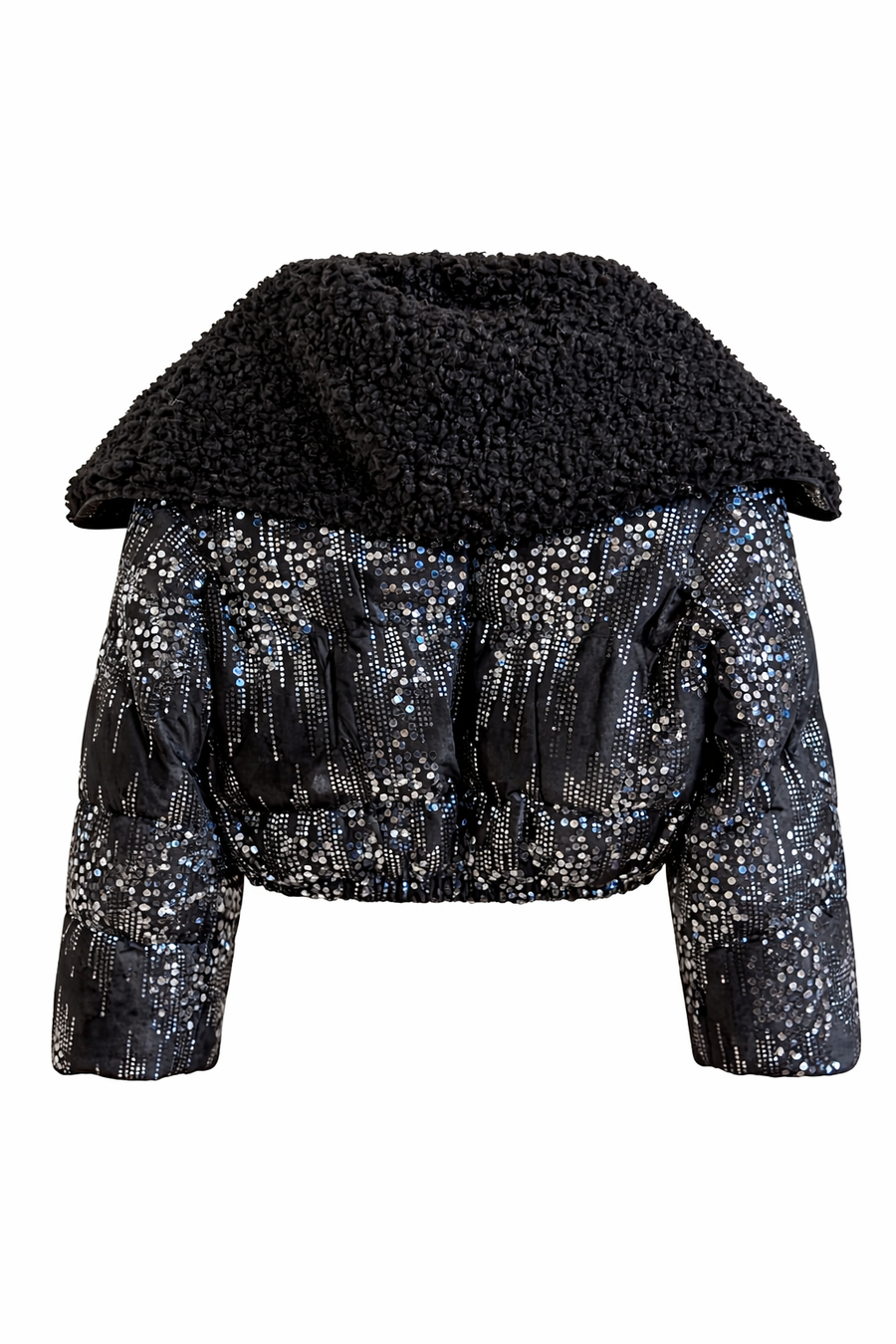 Chn-Payetli Kısa Şişme Mont