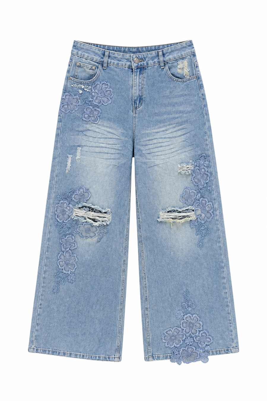 Yumuşak Dokulu Tasarım Jean Pantolon