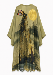 Kızılderili Etnik Kimono