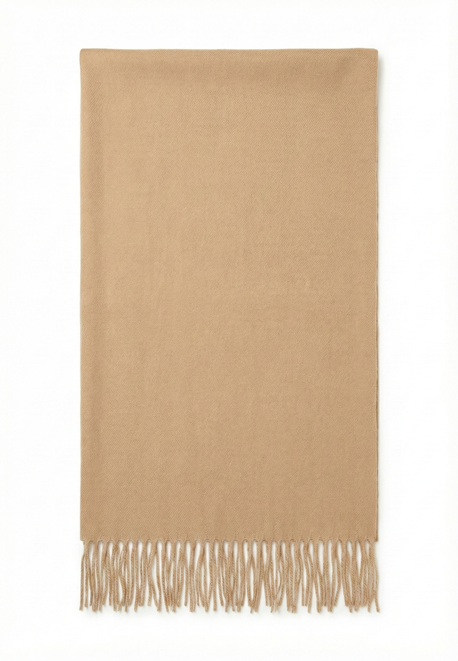 Soft Touch Kaşmir Şal – Bej