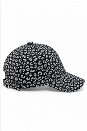 Leopar Desenli Kep Şapka RS23SPK | Siyah