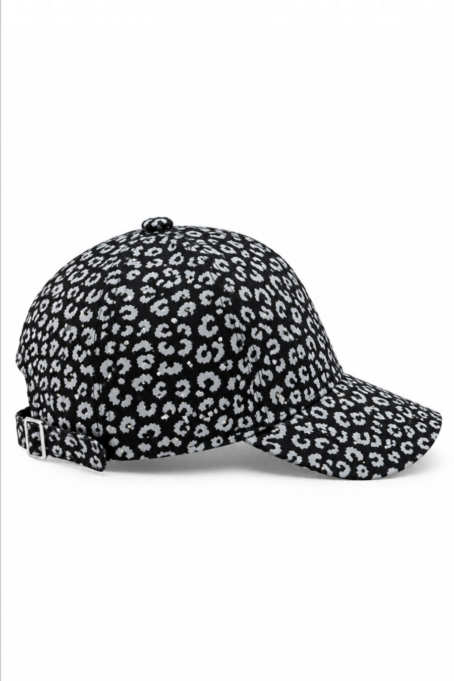 Leopar Desenli Kep Şapka RS23SPK | Siyah