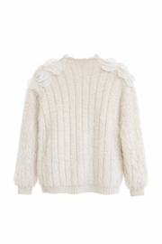 Angora Detaylı Mini Hırka
