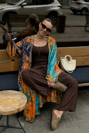 Batik Kaftan 0170 Kiremit