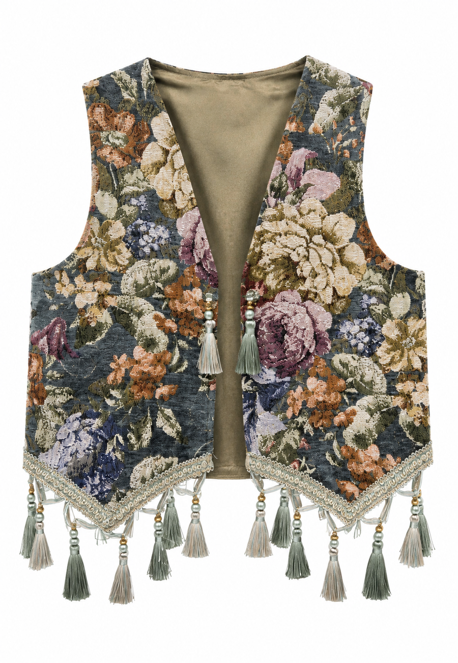 Vintage Meadow Yelek No/2