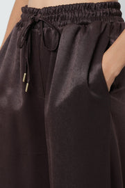 Rahat Kalıp Bol Paça Kadın Pantolon – 45248 Kahve