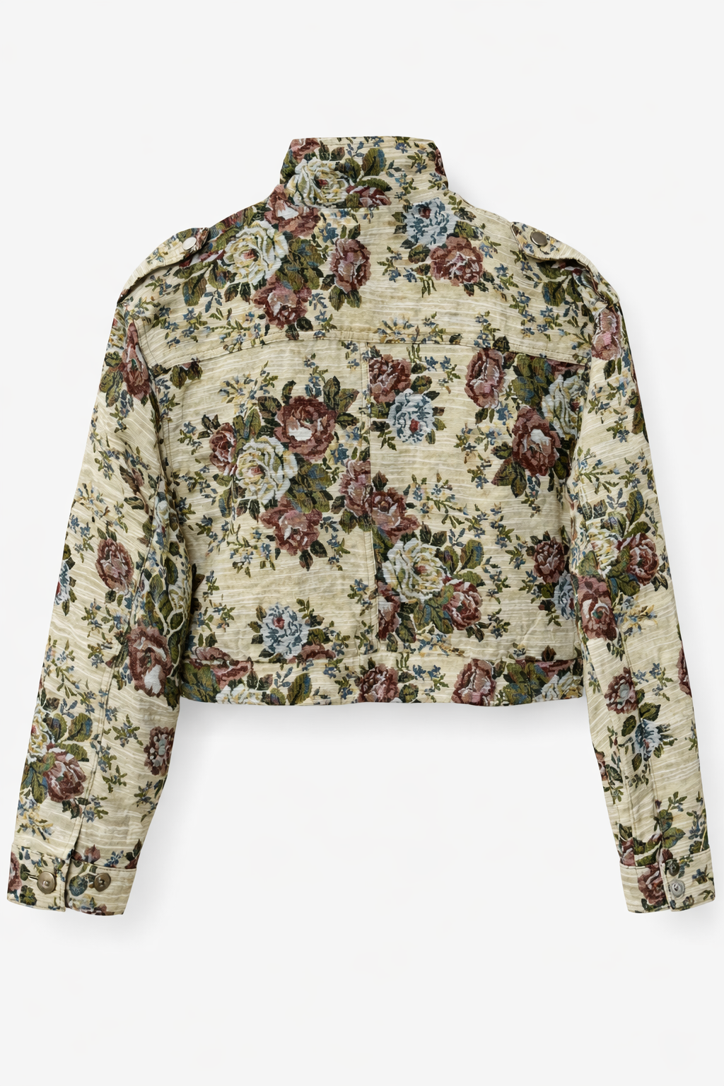 Vintage Desenli Ceket