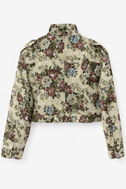 Vintage Desenli Ceket