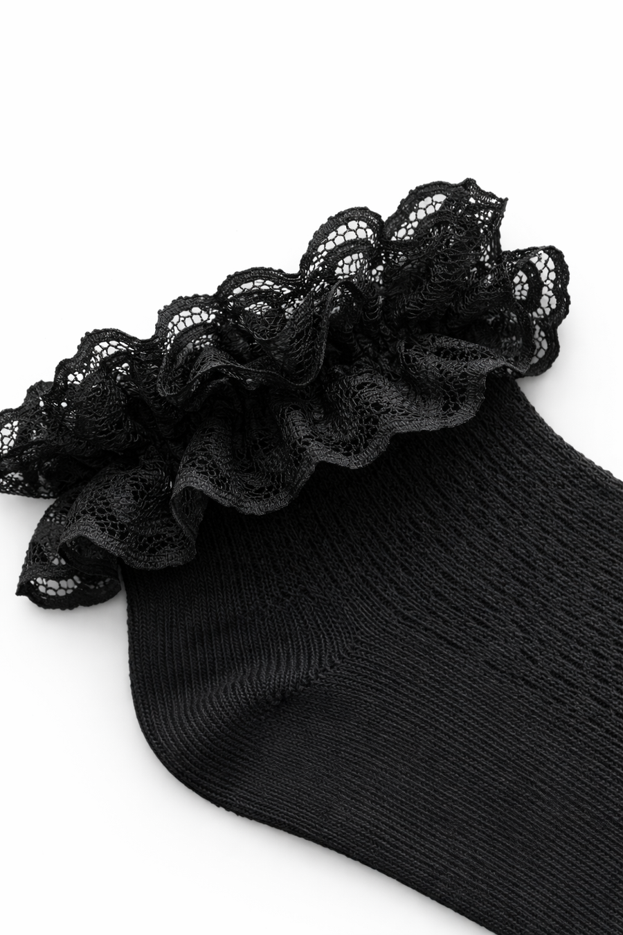Lace Breeze Çorap Siyah