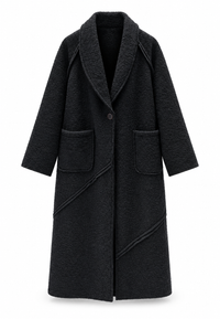 Cepli Buklet Uzun Kaban |RS1093 Siyah