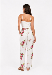 Rosalie Keten Pantolon Beyaz