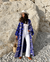 Etnik Desen Viskon Kimono