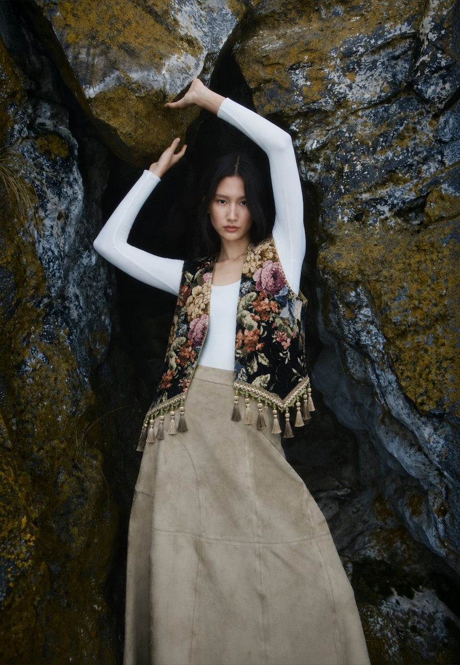 Vintage Meadow Yelek No/4