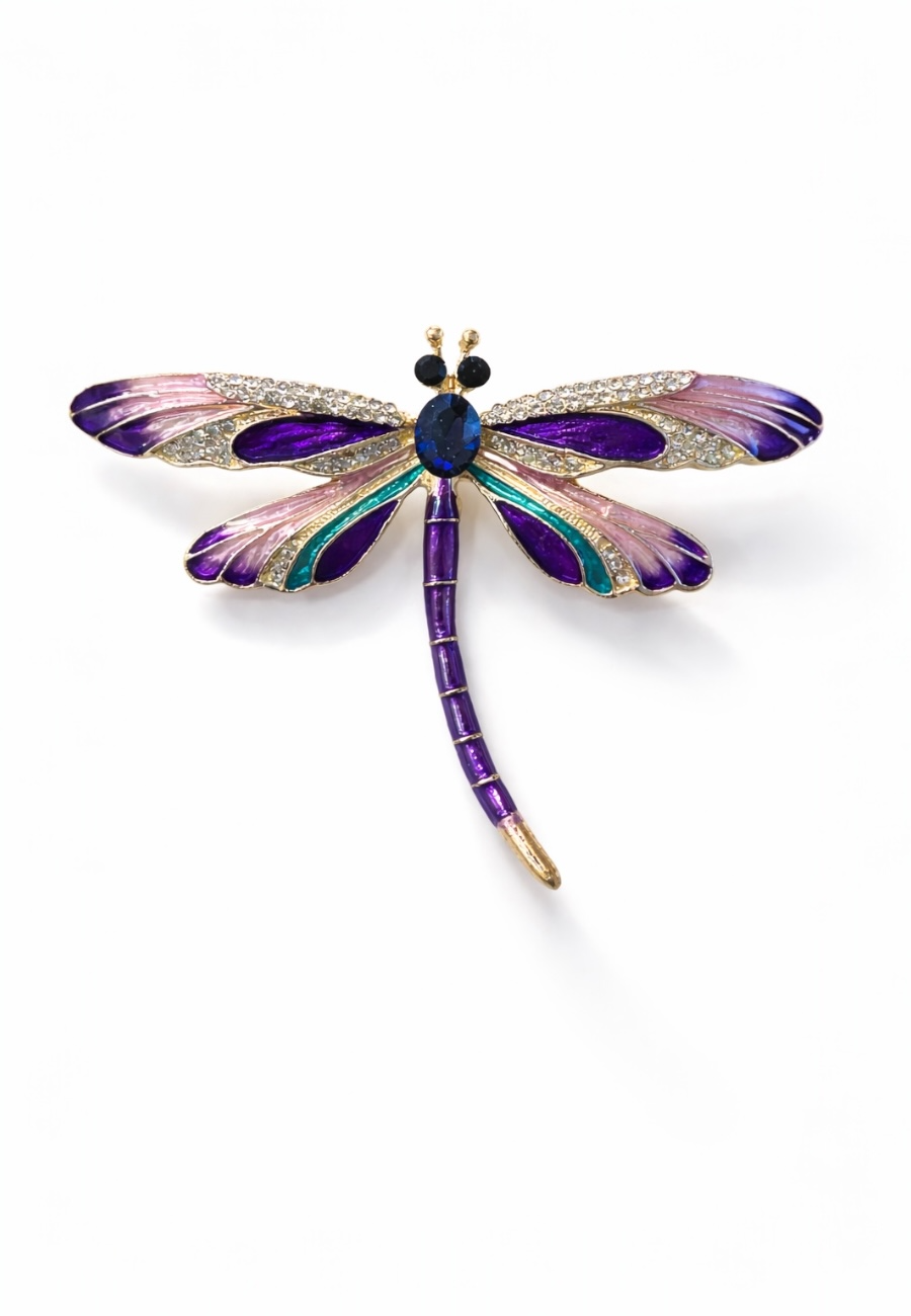 Yusufçuk Renkli Broş