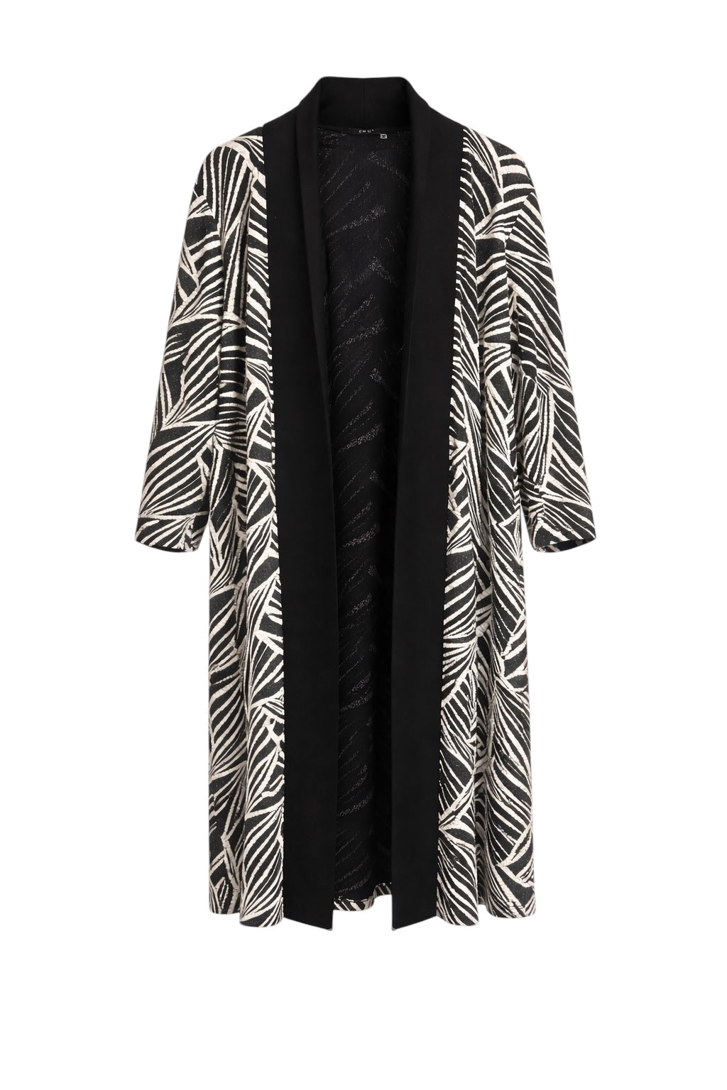 Zebra Desenli Hırka