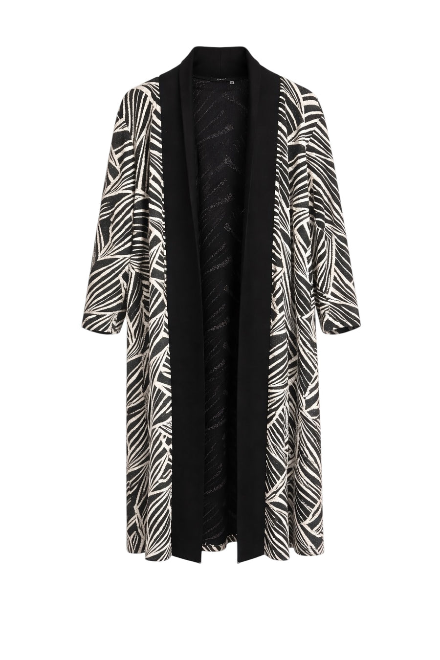 Zebra Desenli Hırka