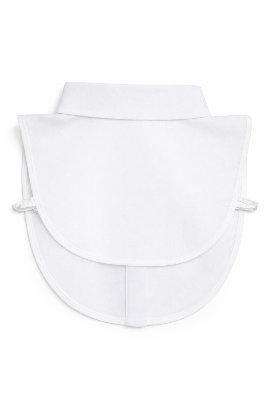 Taş Detaylı Klasik Beyaz Seyyar Yakalık