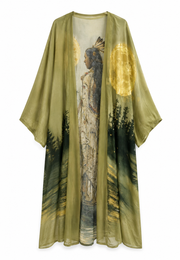 Kızılderili Etnik Kimono