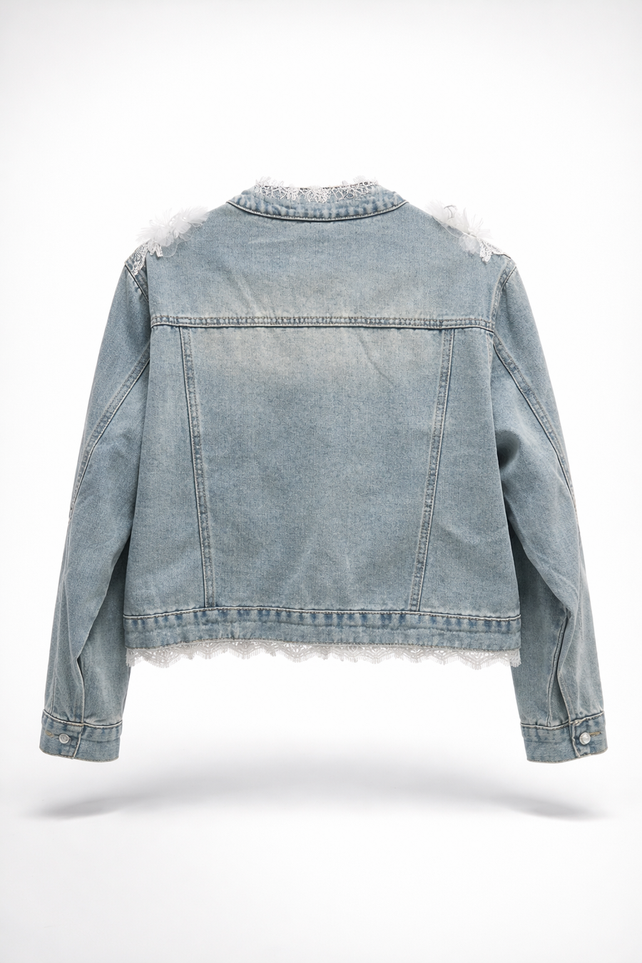 Özel Üretim İşemeli Kot Ceket