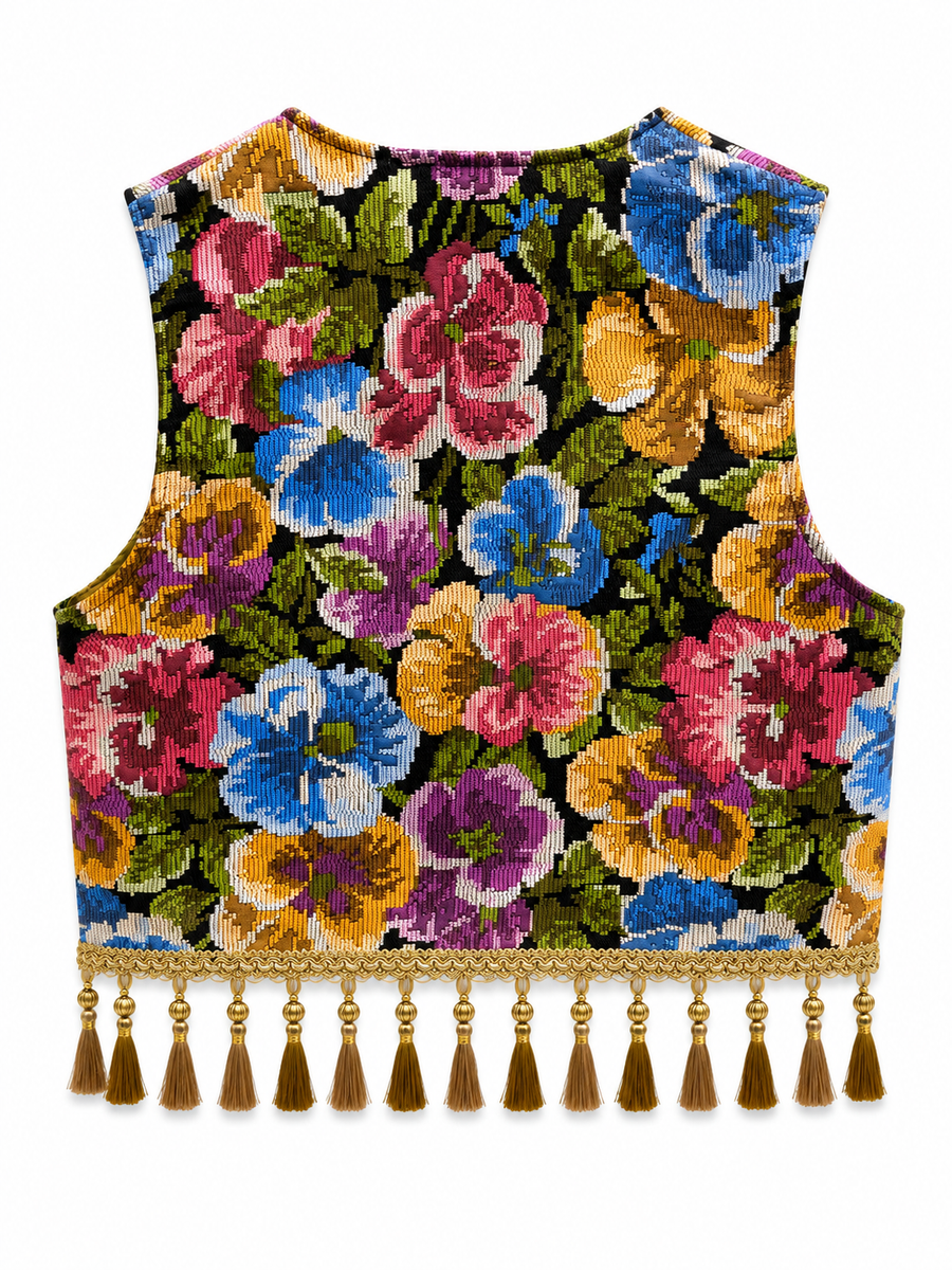 Vintage Meadow Yelek