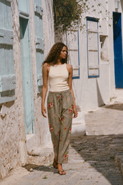 Rosalie Keten Pantolon Vizon