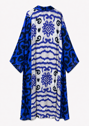 Etnik Desen Viskon Kimono