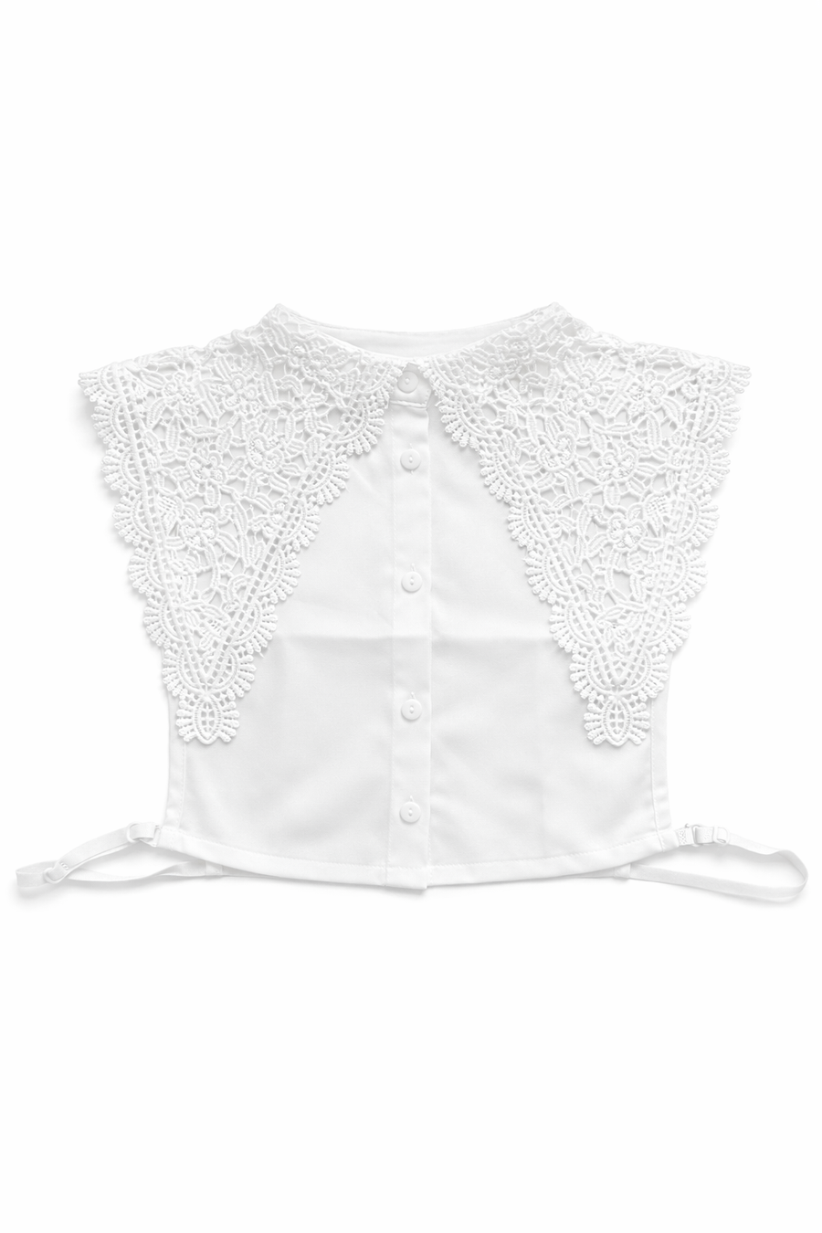 Uzun Güpür Detaylı Yakalık