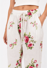 Rosalie Keten Pantolon Beyaz
