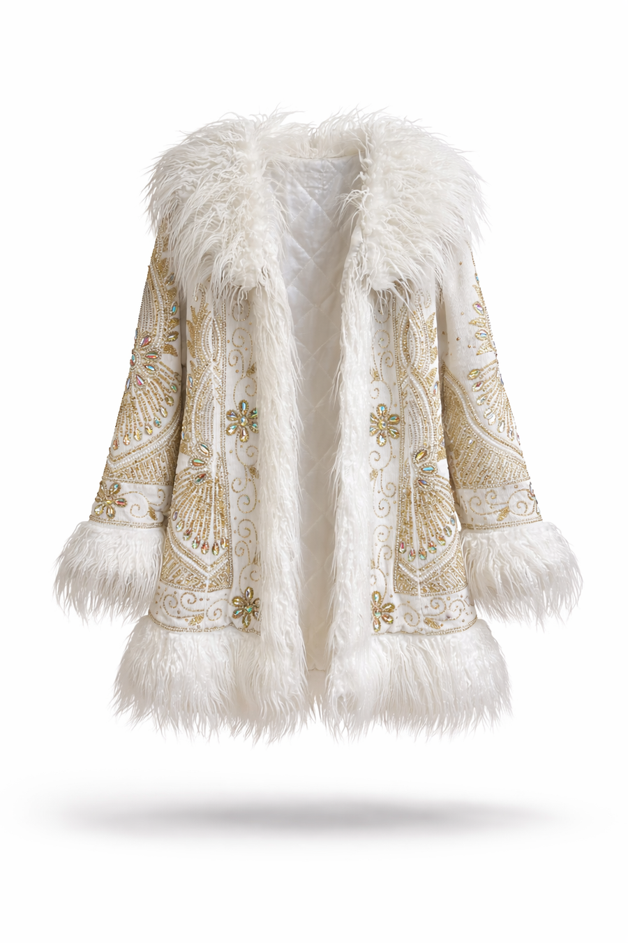 Kürk Detaylı İthal Mont