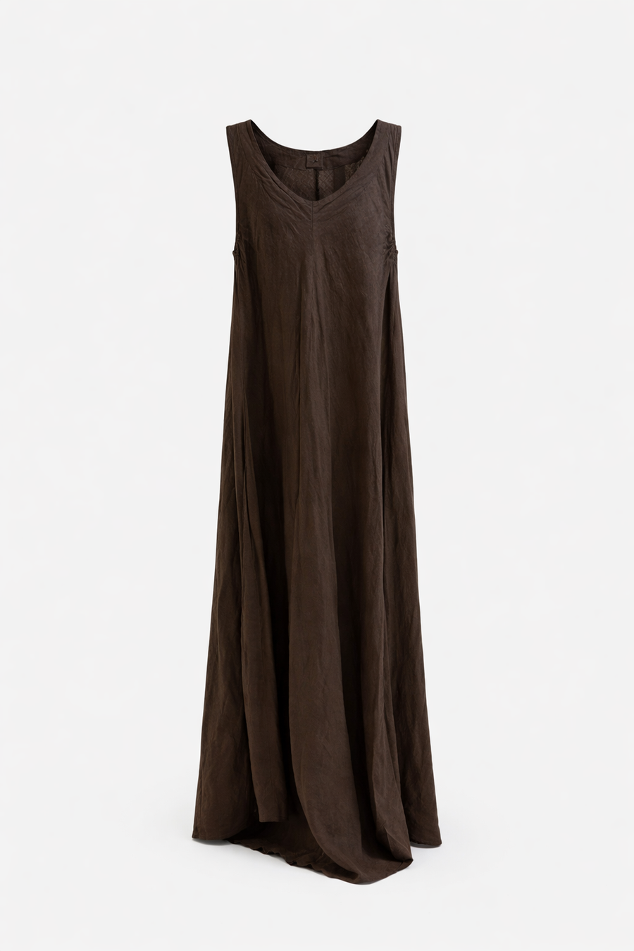 Ceketli Ham Keten İkili Takım-Kahve