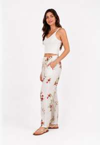 Rosalie Keten Pantolon Beyaz
