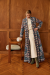 Akordiyon Desenli Kaftan