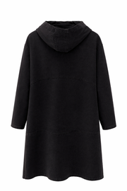 Bohem Patch Kapüşonlu Kot Kap