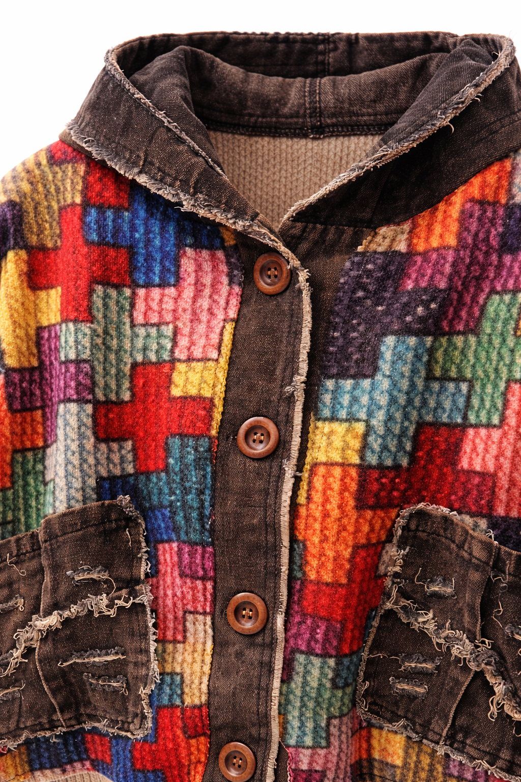 Kozmik Yama Hoodie Ceket