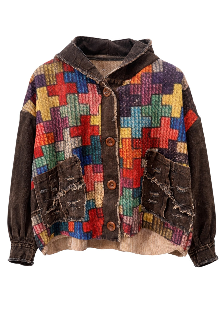 Kozmik Yama Hoodie Ceket