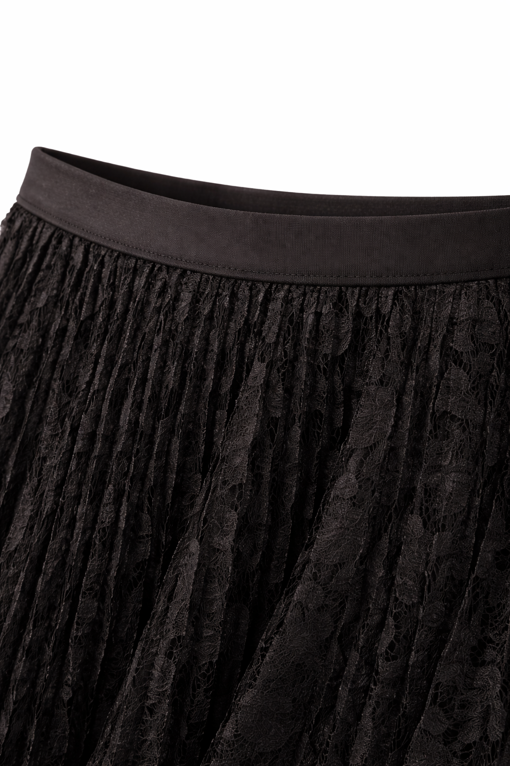 Noirella Kahve Güpür Etek