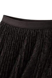 Noirella Kahve Güpür Etek