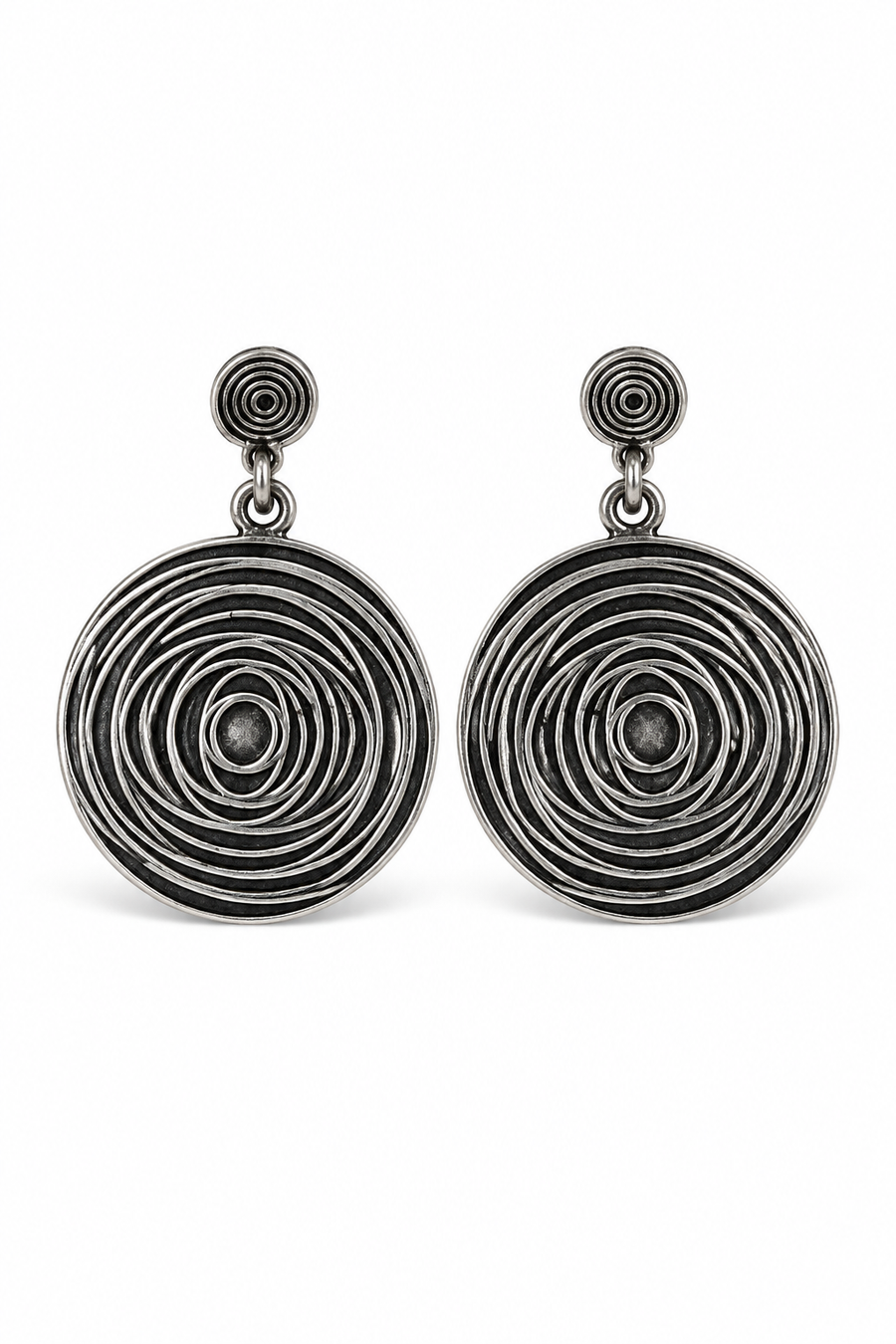 Spiral Daire Küpe