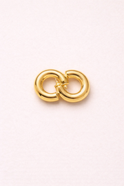 Gold Renk  Boru Halka Küpe-26SS1003