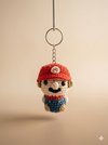 Retro Oyun Karakteri Amigurumi Anahtarlık -RS1210